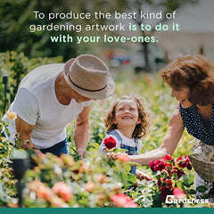 Gardeness Straight Pruning Shears with SK5 Steel Serrated Blade Micro-Tip Gardening Scissors quantity